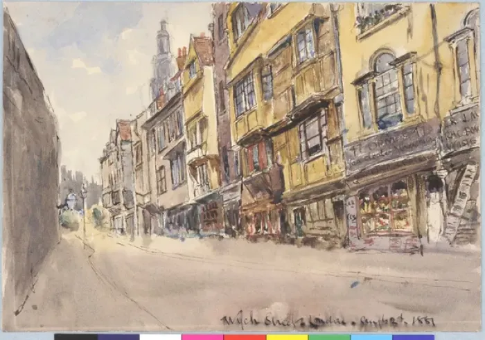 Framed Print : Wych Street, London Framed Print : Wych Street, London
