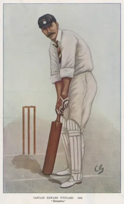 Framed Print : Wynyard / Cricketer Framed Print : Wynyard / Cricketer