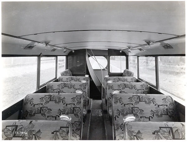 XC demoonstartion bus interior