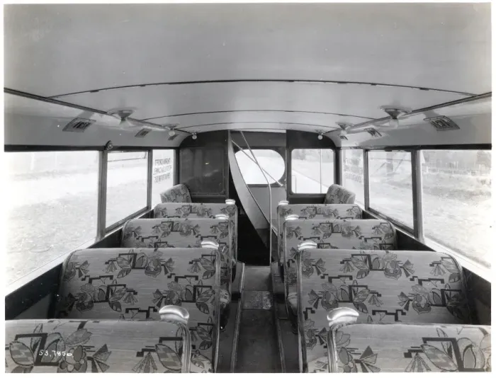 Framed Print : XC demoonstartion bus interior Framed Print : XC demoonstartion bus interior