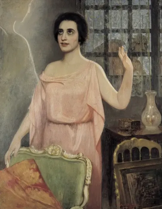 Framed Print : XIRGU, Margarita (1888-1969). La Xirgu en Cristalina Framed Print : XIRGU, Margarita (1888-1969). La Xirgu en Cristalina