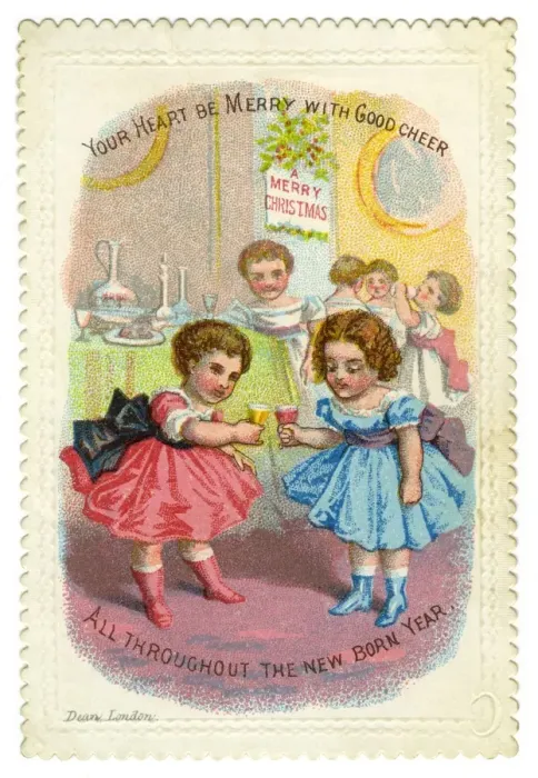 Framed Print : Xmas card. Toasting Xmas Framed Print : Xmas card. Toasting Xmas