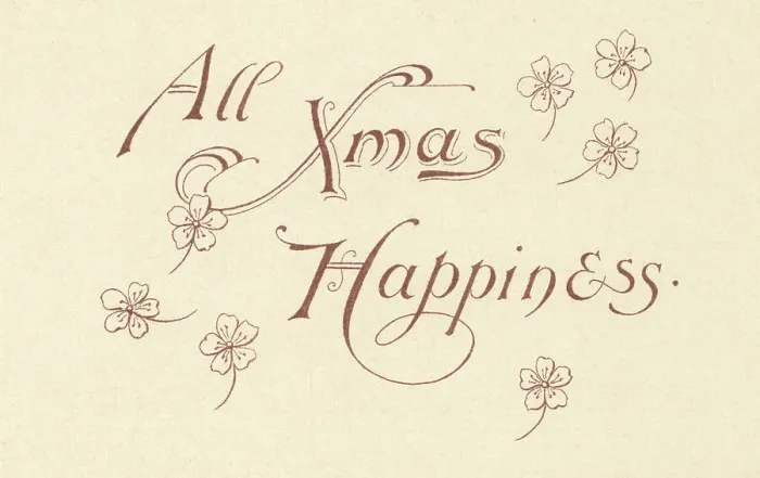Framed Print : Xmas Greeting Calligraphy Framed Print : Xmas Greeting Calligraphy
