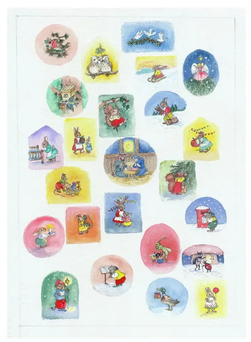 Framed Print : Xmas in the woods advent inner to match Image 10797040 Framed Print : Xmas in the woods advent inner to match Image 10797040