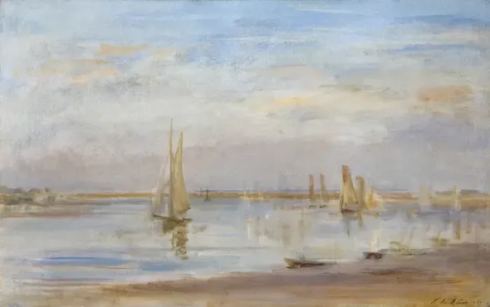 Framed Print : Yachts on the Solent Framed Print : Yachts on the Solent