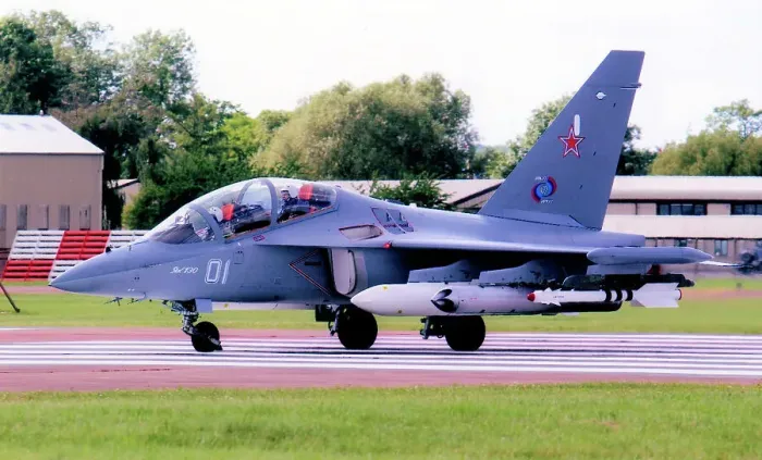 Framed Print : Yakovlev Yak-130D RA-43130 - 01 White