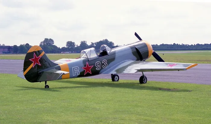 Framed Print : Yakovlev Yak-50 RA-01493 Framed Print : Yakovlev Yak-50 RA-01493