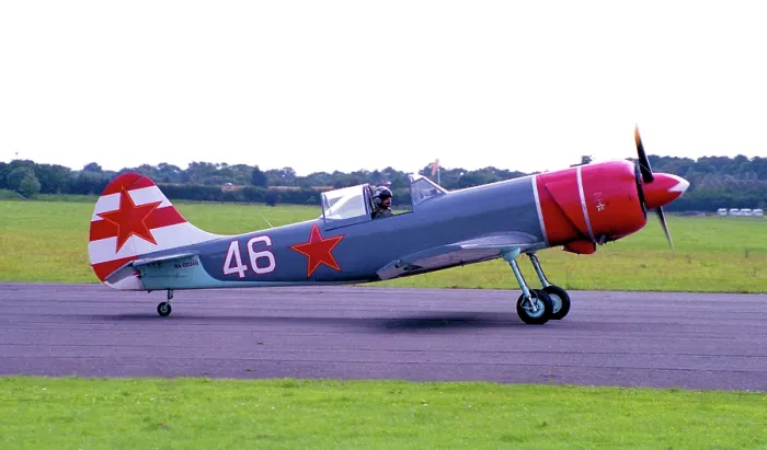 Framed Print : Yakovlev Yak-50 RA-02246 Framed Print : Yakovlev Yak-50 RA-02246