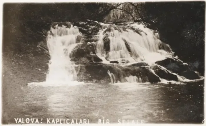 Framed Print : Yalova, Turkey - A Hot Spring Waterfall Framed Print : Yalova, Turkey - A Hot Spring Waterfall