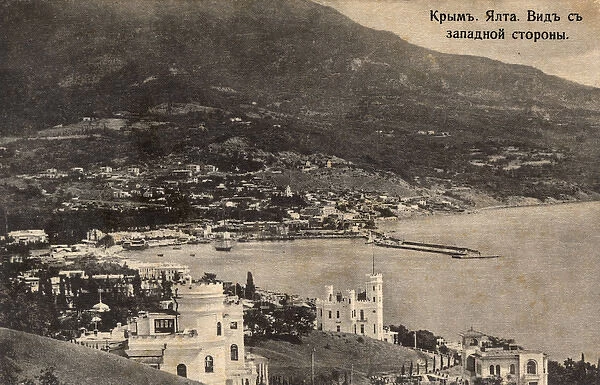Yalta, Ukraine - The shoreline