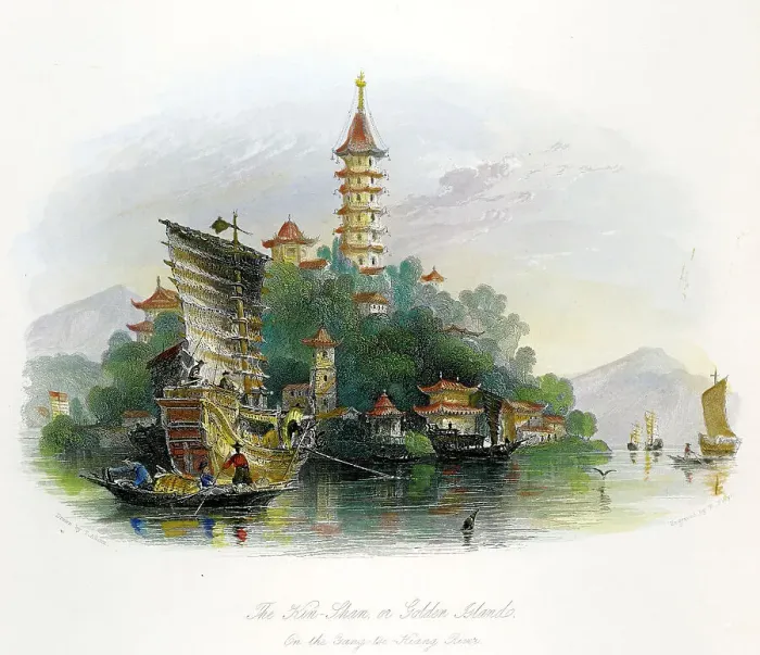 Framed Print : Yang Tse Kiang River, China Framed Print : Yang Tse Kiang River, China
