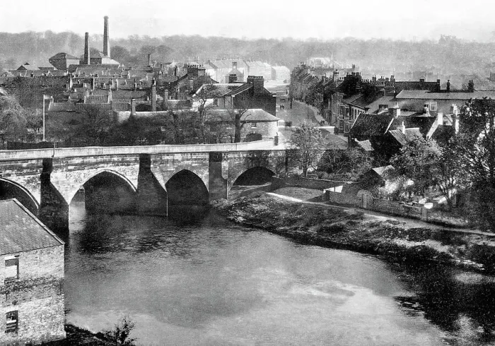 Framed Print : Yarm early 1900s Framed Print : Yarm early 1900s