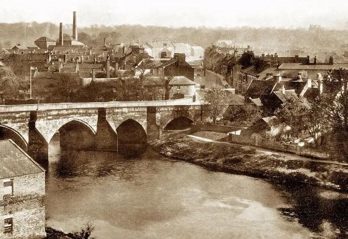 Framed Print : Yarm, early 1900s Framed Print : Yarm, early 1900s
