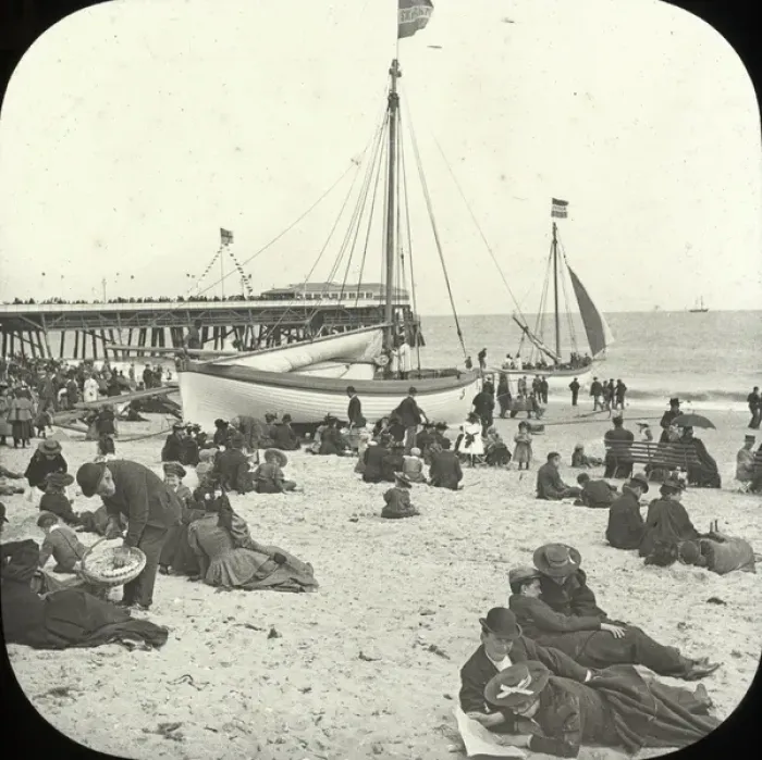 Framed Print : Yarmouth Beach Framed Print : Yarmouth Beach