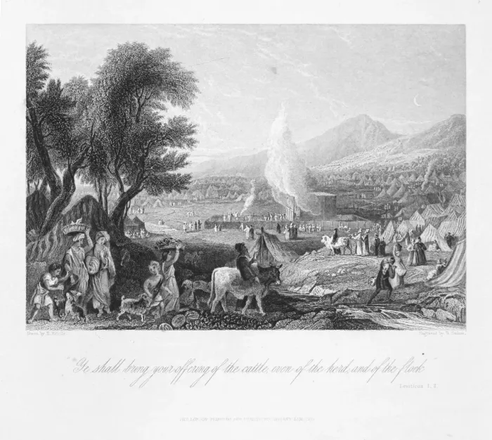 Framed Print : Ye shall bring offerings of cattle Framed Print : Ye shall bring offerings of cattle