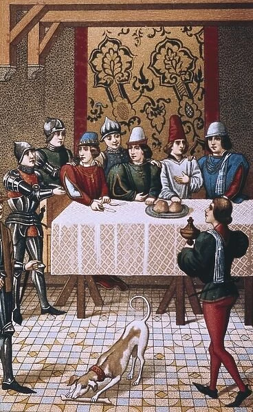 Hundred Years War. Arrest of Charles II of Navarre