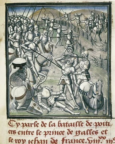Hundred Years War. Battle of Poitiers (1356)