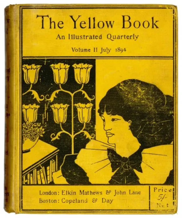 Framed Print : The Yellow Book, volume II Framed Print : The Yellow Book, volume II