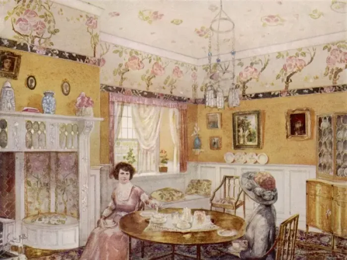 Framed Print : Yellow Drawing Room Framed Print : Yellow Drawing Room