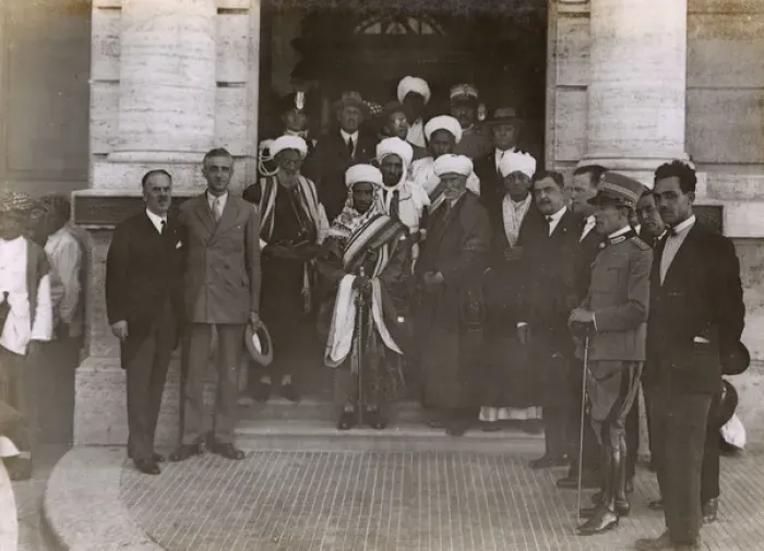 Framed Print : Yemeni Delegation - Official Visit to Naples, Italy Framed Print : Yemeni Delegation - Official Visit to Naples, Italy
