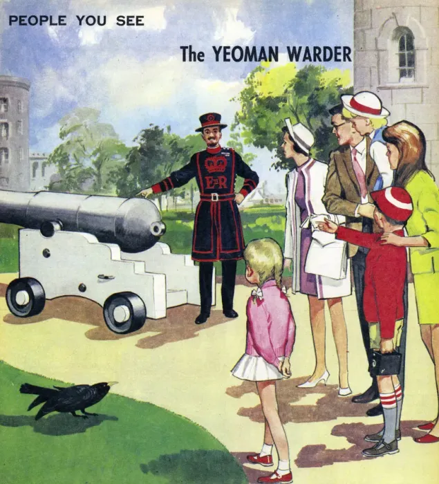 Framed Print : The Yeoman Warder Framed Print : The Yeoman Warder
