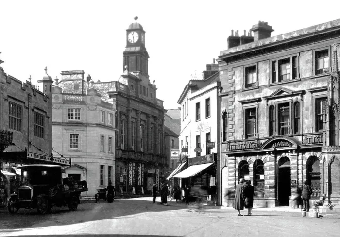 Framed Print : Yeovil The Boro probably 1920s Framed Print : Yeovil The Boro probably 1920s