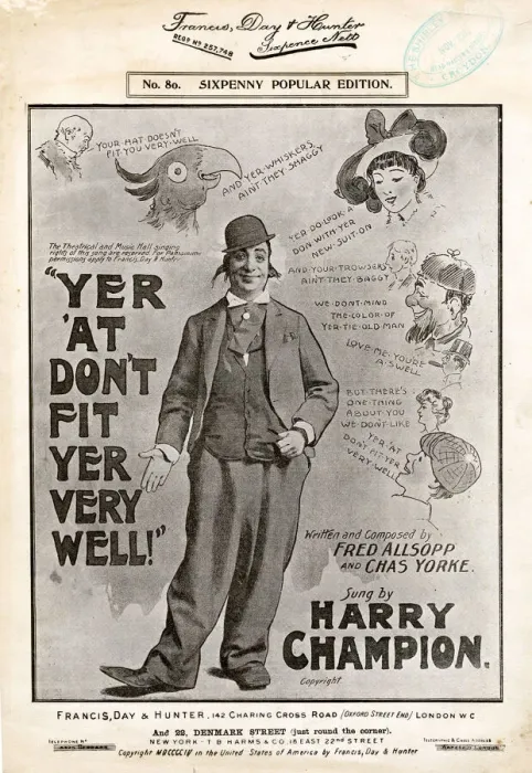 Framed Print : Yer At Don t Fit Yer Very Well, by F Allsop and C Yorke Framed Print : Yer At Don t Fit Yer Very Well, by F Allsop and C Yorke