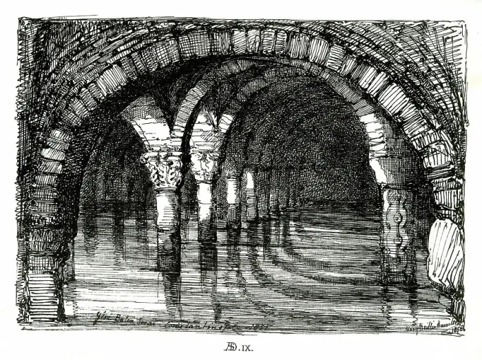 Framed Print : Yere Batan Serai, underground cisterns, Istanbul, Turkey Framed Print : Yere Batan Serai, underground cisterns, Istanbul, Turkey