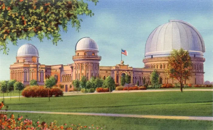 Framed Print : Yerkes Observatory, Williams Bay, Lake Geneva, Wisconsin, USA Date: 1936 Framed Print : Yerkes Observatory, Williams Bay, Lake Geneva, Wisconsin, USA Date: 1936
