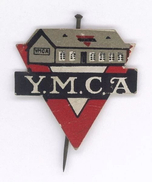 YMCA FLAG. Flag sold in the streets in aid of the lodgings provided by