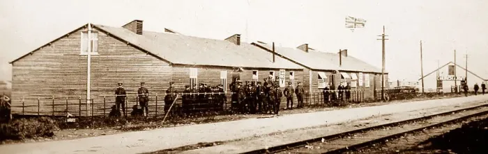 Framed Print : YMCA Hut at Penkridge Bank Camp during WW1 Framed Print : YMCA Hut at Penkridge Bank Camp during WW1