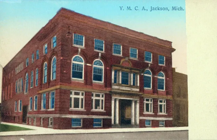 Framed Print : Y.M.C.A. Jackson, Michigan, USA Framed Print : Y.M.C.A. Jackson, Michigan, USA