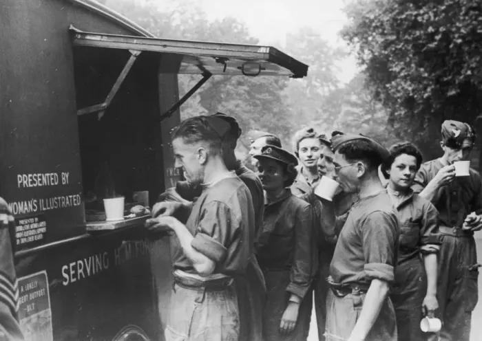Framed Print : Ymca Tea Car Framed Print : Ymca Tea Car