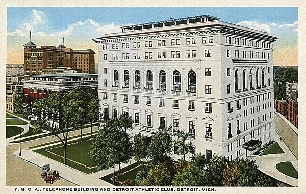 YMCA, Telephone Building, Club, Detroit, Michigan, USA
