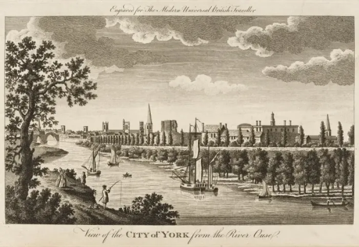 Framed Print : YORK / COOKEs 1779 Framed Print : YORK / COOKEs 1779