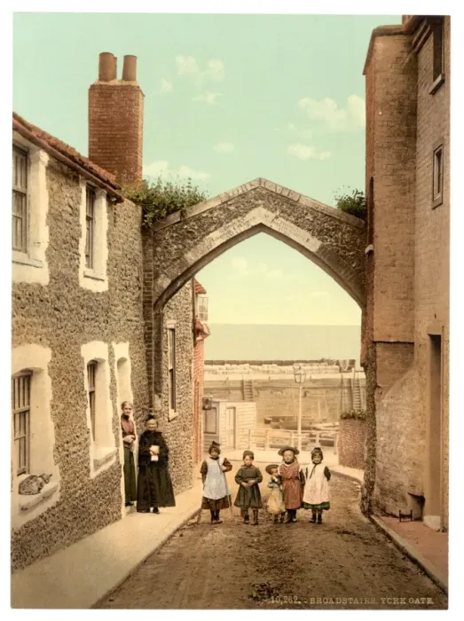 Framed Print : York Gate, Broadstairs, England Framed Print : York Gate, Broadstairs, England