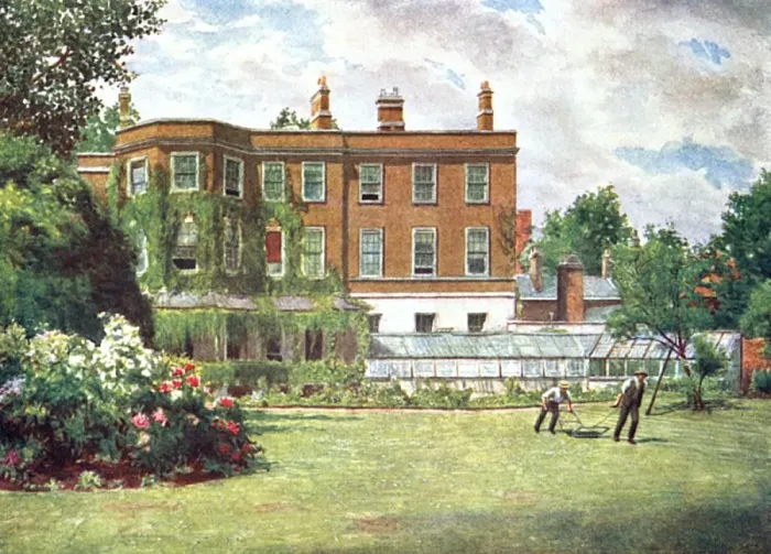 Framed Print : York House / Kensington Framed Print : York House / Kensington