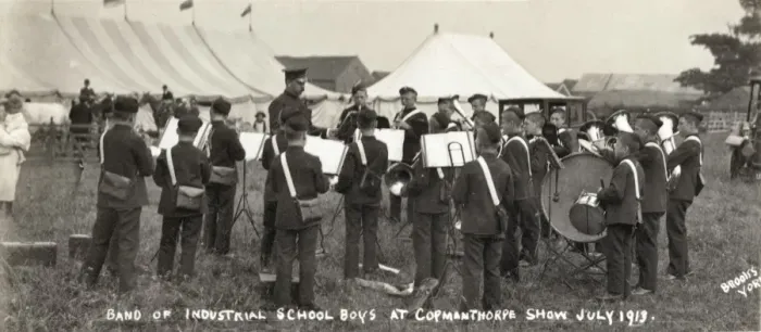 Framed Print : York Industrial School Band at Copmanthorpe Show Framed Print : York Industrial School Band at Copmanthorpe Show