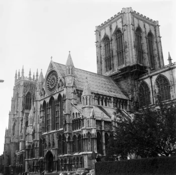Framed Print : York Minster, South Side