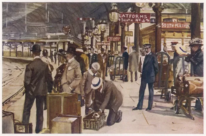 Framed Print : YORK STATION Framed Print : YORK STATION