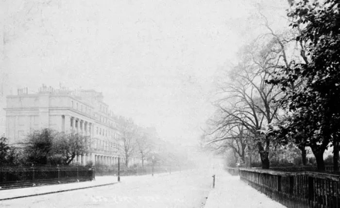 Framed Print : York Terrace, Regents Park, London Framed Print : York Terrace, Regents Park, London
