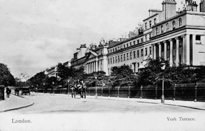 Framed Print : York Terrace, Regents Park, London Framed Print : York Terrace, Regents Park, London