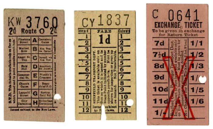 Framed Print : YORKSHIRE BUS TICKET 2 Framed Print : YORKSHIRE BUS TICKET 2