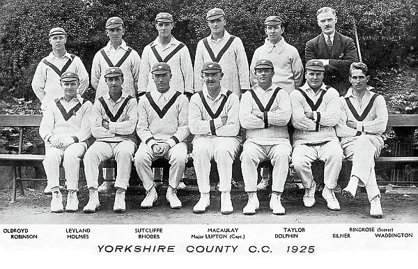 Yorkshire County Cricket Club in 1925