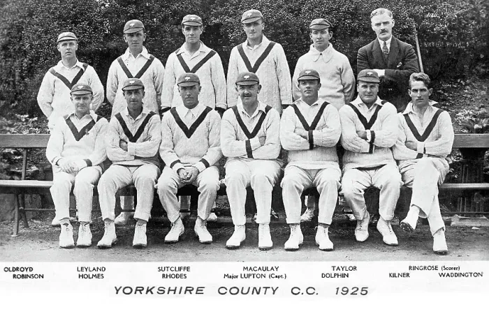 Framed Print : Yorkshire County Cricket Club in 1925 Framed Print : Yorkshire County Cricket Club in 1925