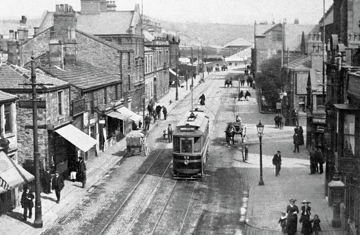 Framed Print : Yorkshire Street, Burnley Framed Print : Yorkshire Street, Burnley