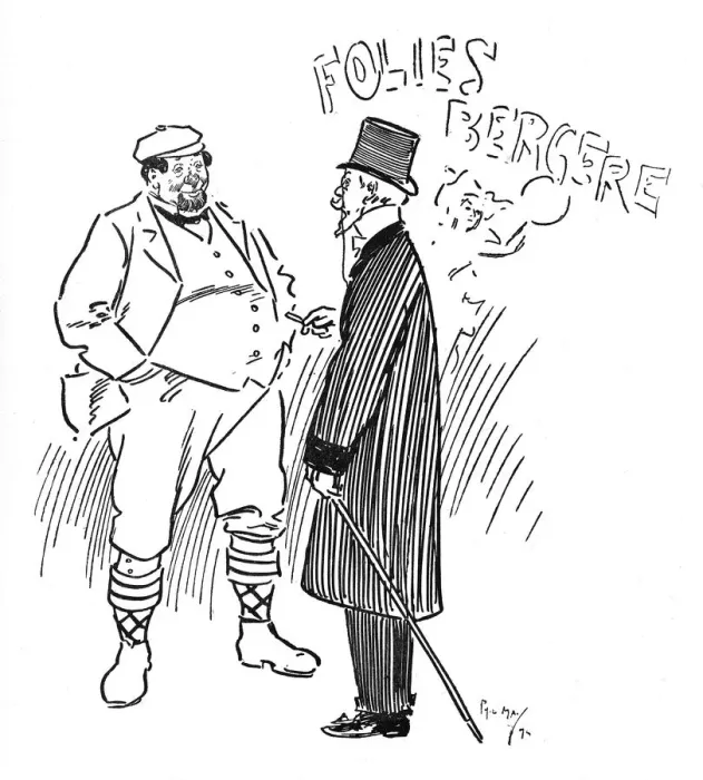 Framed Print : A Yorkshireman at the Folies Bergere Show, Paris, France Framed Print : A Yorkshireman at the Folies Bergere Show, Paris, France