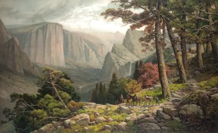 Framed Print : Yosemite Valley California (from Mariposa trail) Framed Print : Yosemite Valley California (from Mariposa trail)