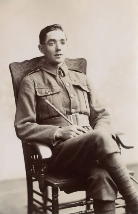 Framed Print : Young British Tommy - Studio Portrait WWI Framed Print : Young British Tommy - Studio Portrait WWI