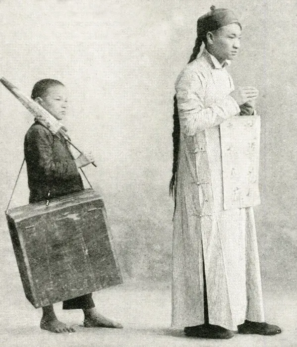 Framed Print : Young doctor and his assistant, China, East Asia Framed Print : Young doctor and his assistant, China, East Asia